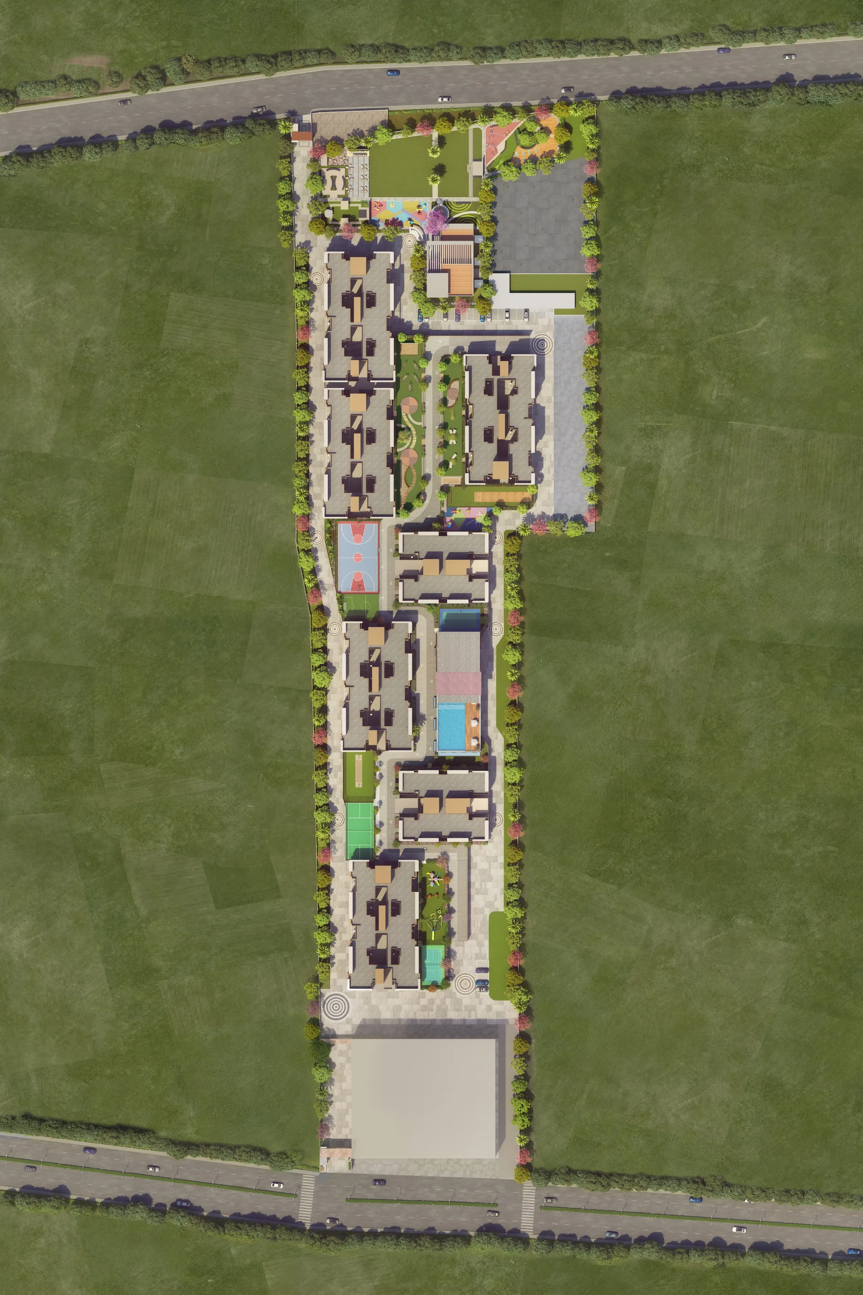 Shakuntal Alentia Charholi 10.25 Acres Master Layout Plan